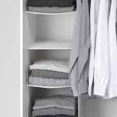IKEA SKUBBシリーズ3点シャツホルダーの画像