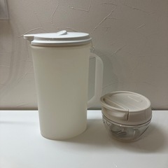 麦茶ポット　ブンブンチョッパー　ミキサー　　ピッチャー　冷水ポッ...