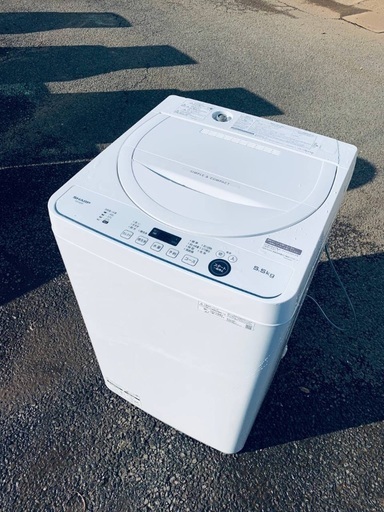 ♦️SHARP 全自動電気洗濯機  【2021年製 】ES-GE5E-W