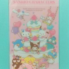 ♥サンリオキャラクターズ 非売品 B6サイズ手帳等に最適✨可愛い...