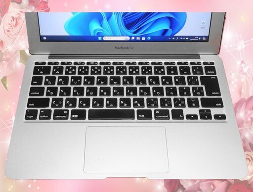 【二刀流】MacBook Air＆Windows 11 Pro Webカメラ Bluetooth内蔵 オフィス 2021