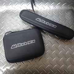 黒キャンプ【Blackgear】ブラックギア　ハードケース2点セット