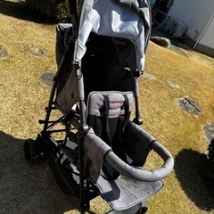 キンダーワゴン　二人乗りベビーカーの画像