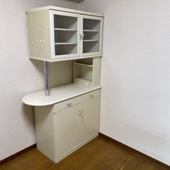 【無料でお譲りさせてください】家具 収納家具 食器棚、キッチン収納