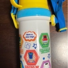 プラレール　水筒の画像