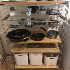 無印良品　食器棚