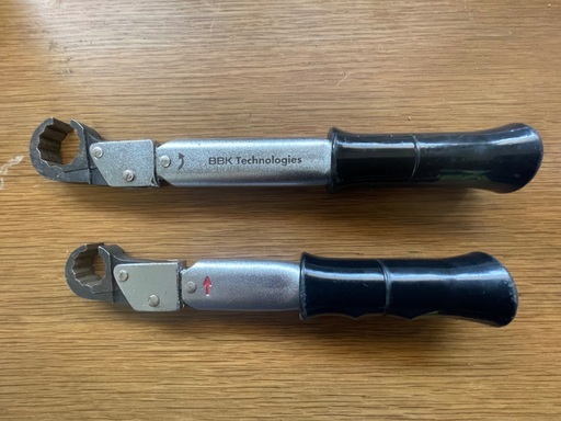 BBK エアコン ラチェットトルクレンチ 　２分３分 　エアコン工具