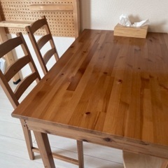 【格安お譲り】IKEA デスク テーブル 机、引き出し、椅子 myhome-jp_wf193888