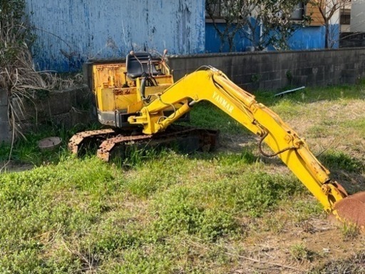 ヤンマーYB10  1.5tミニユンボ　鉄キャタ