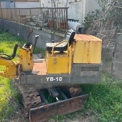 ヤンマーYB10  1.5tミニユンボ　鉄キャタの画像