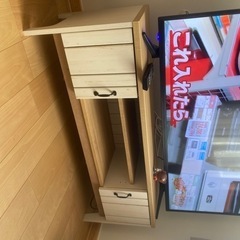 50型液晶テレビ+テレビ台の画像