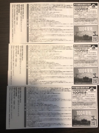 伝統の一戦4/16甲子園阪神対巨人18:00試合開始アイビーシート前方列通路から連続3枚