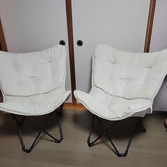 【未使用に近い】ニトリ　アウトドアチェアーの画像