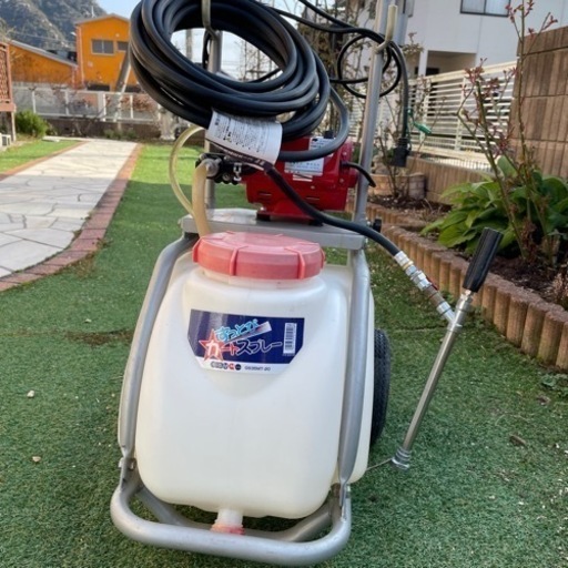 【値下げしました】
電動噴霧器