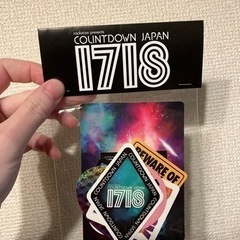 カウントダウンジャパン ステッカー