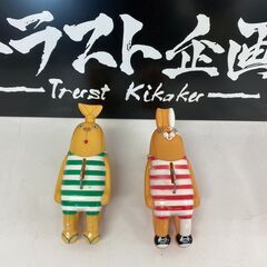 使用感あり 色褪せ 色剥げ あり ウサビッチ 洗濯バサミ 2点セ...