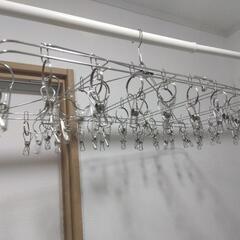 ニトリ ハンガー　洗濯セットの画像