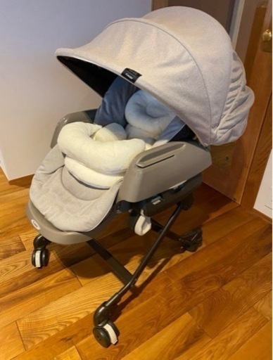 コンビ ネムリラ 手動 BEDiおやすみドーム ハイローチェア 帆付き ベビー用品