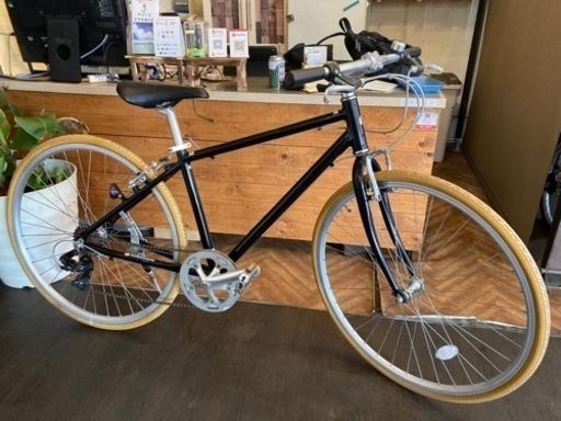 【CAPTAIN STAG アルミフレーム】700c クロスバイク　7速