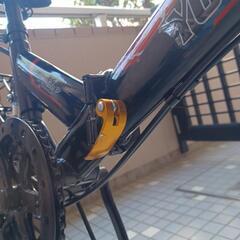 20インチ、ギア付き  折り畳み式自転車の画像