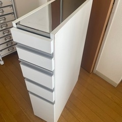スリム　棚　キッチン　収納家具 