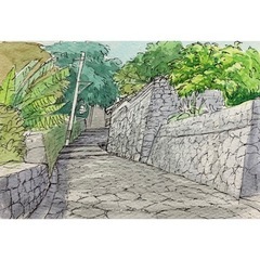 金城町石畳道 スケッチ会✏️の画像
