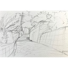 金城町石畳道 スケッチ会✏️の画像