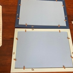 【取引終了】額縁　フレーム　雑貨（色違い2つ）の画像