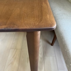 ニトリ ダイニングテーブル セット ３点の画像