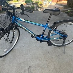 自転車　クロスバイク　24インチ