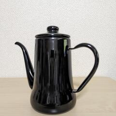 【未使用　美品】月兎印　スリムポット　ホーロー