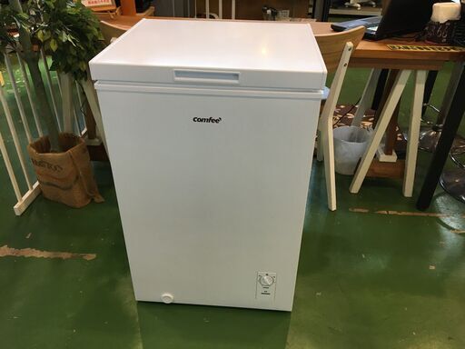 【愛品館八千代店】保証充実　comfee'　2023年製99L　上開き冷凍ストッカー　RCC100WH