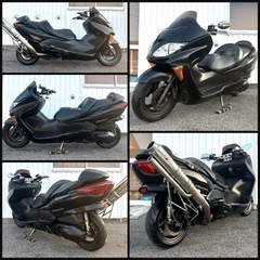 値下げ★ホンダ フォルツァX★大迫力!スリーワンマフラー装着! 実動車 MF08 FI インジェクション250cc ビックスクーター マジェスティ　MF08の画像