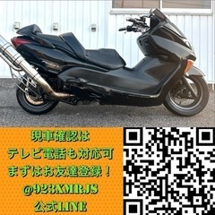 値下げ★ホンダ フォルツァX★大迫力!スリーワンマフラー装着! 実動車 MF08 FI インジェクション250cc ビックスクーター マジェスティ　MF08の画像