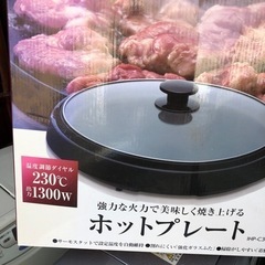 NO：1160  IRISOHYAMAホットプレート‼️  2020年製❣️未使用品‼️の画像