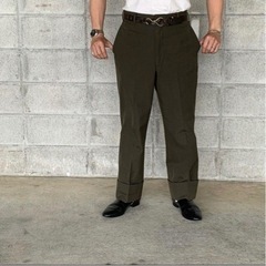 【ミリタリー  スラックス　イギリス軍　アメリカ軍】【新品　デッドストック】クリーニング済み【管理番号81603】】の画像