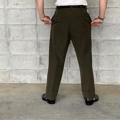 【ミリタリー  スラックス　イギリス軍　アメリカ軍】【新品　デッドストック】クリーニング済み【管理番号81603】】の画像