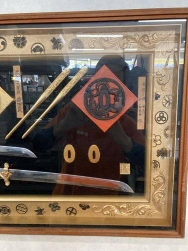 武家三代家紋付き額縁　リサイクルショップ宮崎屋　佐土原店　25.5.7F