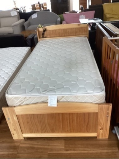 シングルベッド【町田市再生家具】　233129