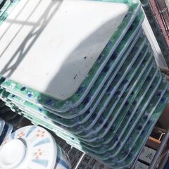 角皿、１４x２０、焼き鳥などに、５枚セット