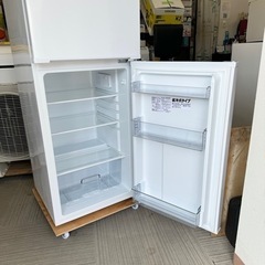 ②【超美品‼️】アビテラックス 2022年製 139Lノンフロン冷凍冷蔵庫 2ドア ミニ冷蔵庫 ホワイト♪の画像