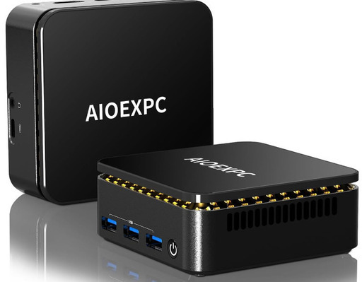 【新品】値下げ済。ミニPC 第12世代 N100 4コア/4スレッド DDR4(16GB)  SSD(512GB)