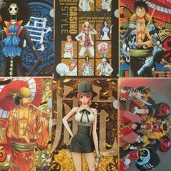ワンピース　クリアファイル　中古品