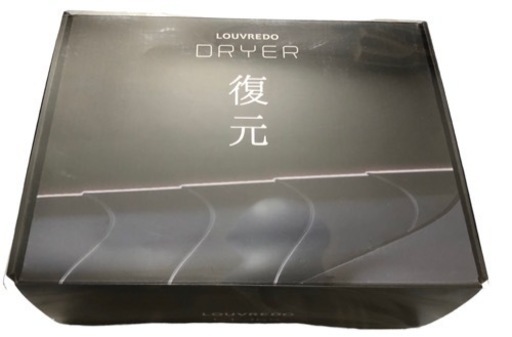 LOUVREDO ルーヴルドー LJ-365 復元ドライヤー 漆黒 マイナスイオン プロ仕様 ドライヤー