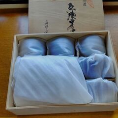 【未使用・箱あり】有田焼の急須茶器（5客）の画像