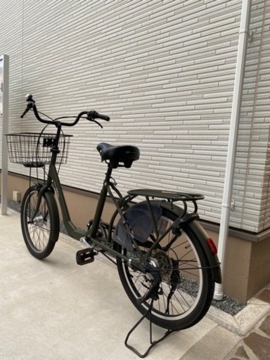 自転車　22インチ　子乗せ取付可能　非電動　　