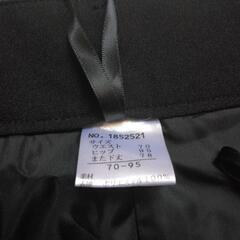  スーツ レディース黒新品の画像