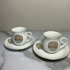 ☆値下げ☆A2403-502 カップ＆ソーサー 2客セット Si...