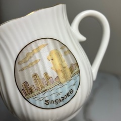 ☆値下げ☆A2403-502 カップ＆ソーサー 2客セット Singapore 汚れあり 中古の画像