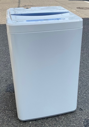 【RKGSE-137】特価！YAMADA/5kg/全自動洗濯機/YWM-T50G1/中古品/2019年製/当社より近隣地域無料配達/難あり
